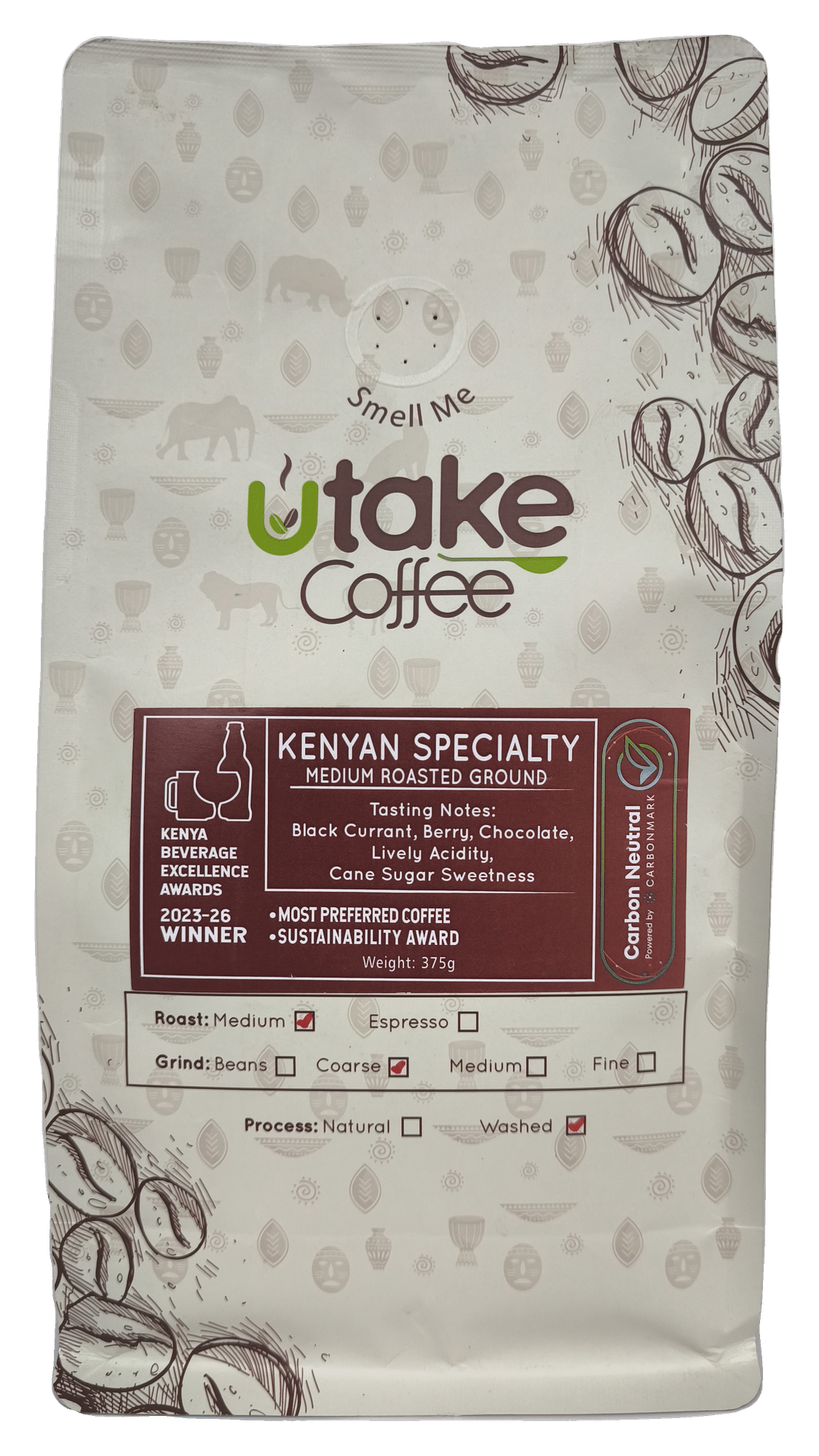 Kenyan Specialty Medium Roast - Coarse Grind