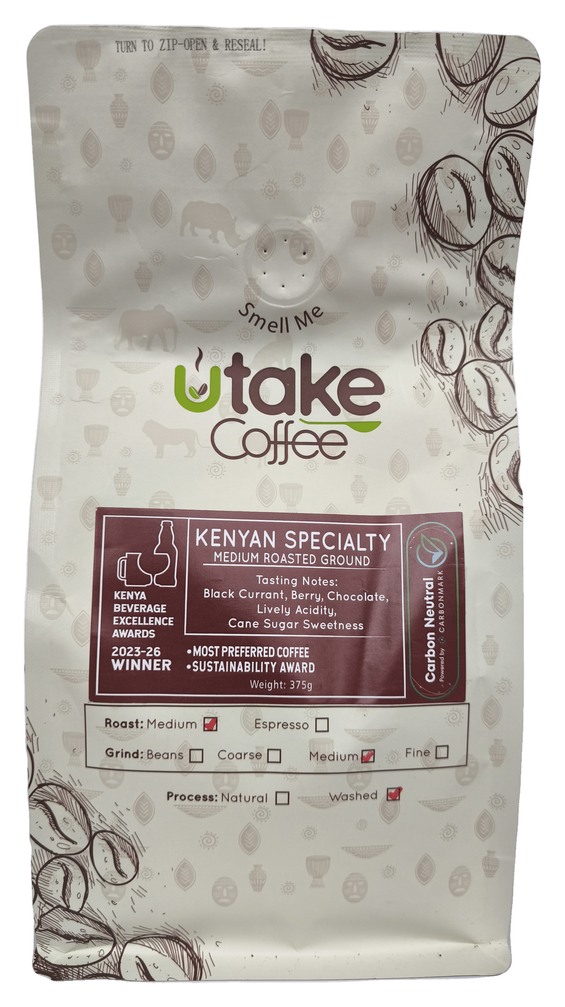 Kenyan Specialty Medium Roast - Medium Grind