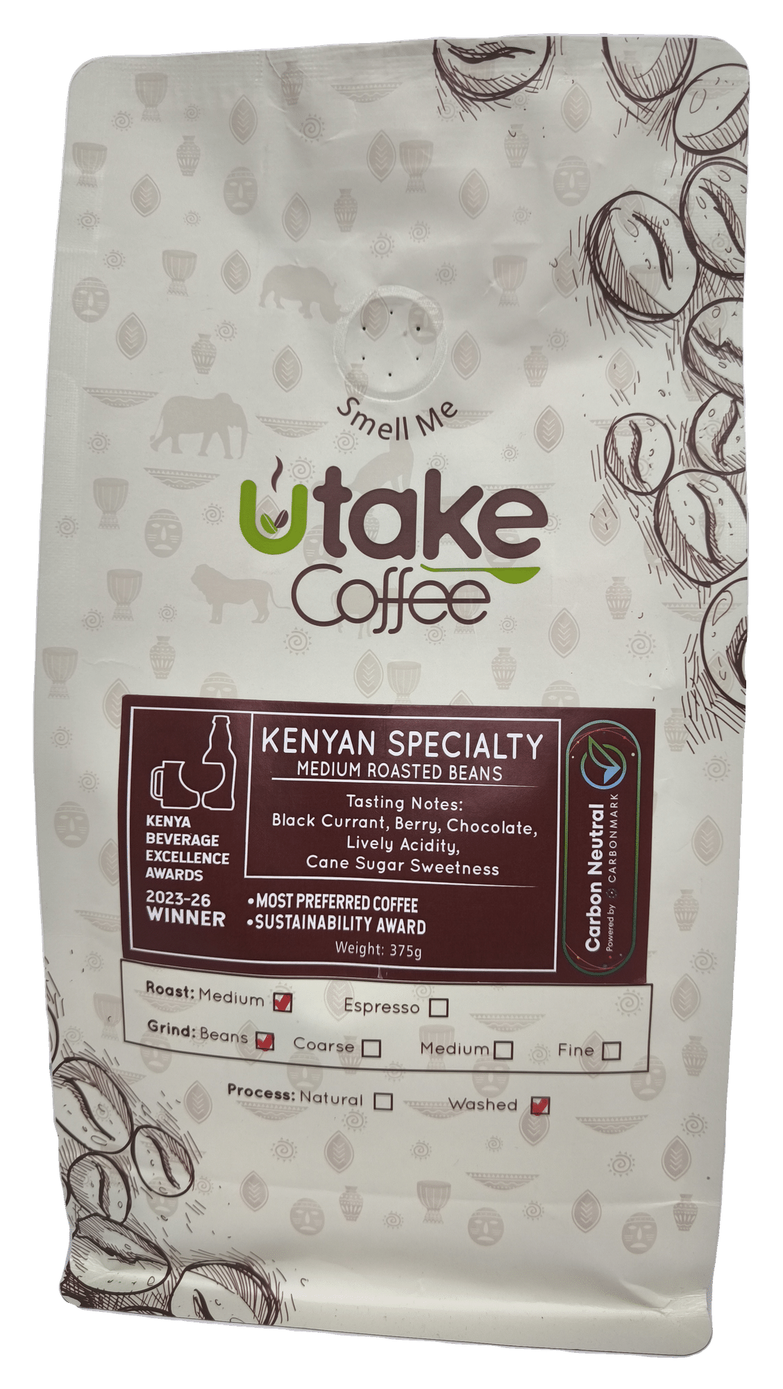 Kenyan Specialty Medium Roast - Whole Beans
